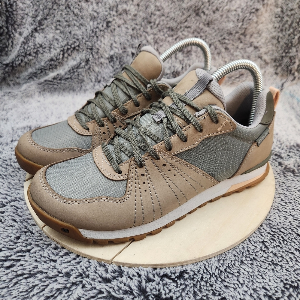 Oboz Bozeman Low Frost Gray Leather Hiking Shoes Womens 7.5 Casual Lace-Up Trail - Picture 4 of 9